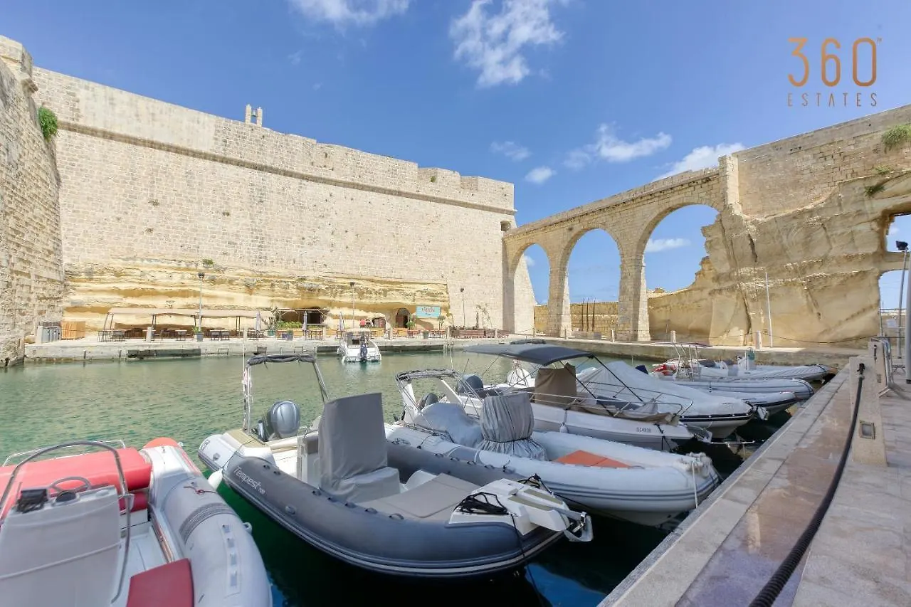 Beautiful, Spacious 3Br Home With Beautiful Views By 360 Estates Birgu Apartment