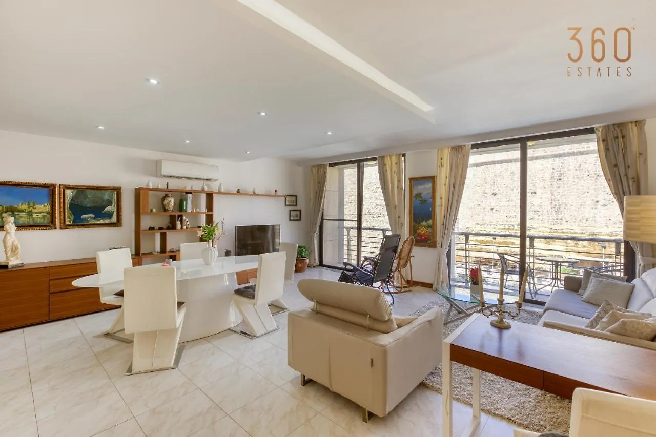 Beautiful, Spacious 3Br Home With Beautiful Views By 360 Estates Birgu 0*,  Malta