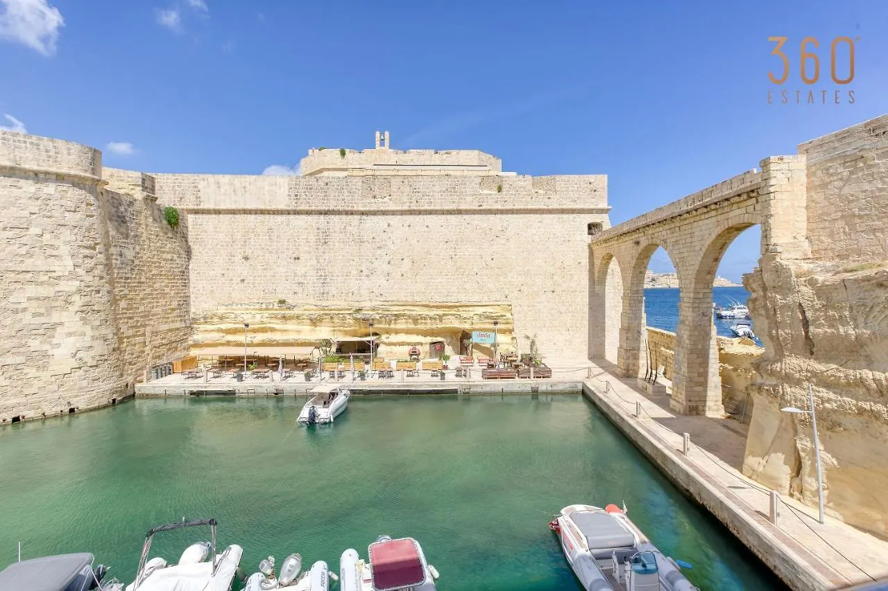 Beautiful, Spacious 3Br Home With Beautiful Views By 360 Estates Birgu Apartment