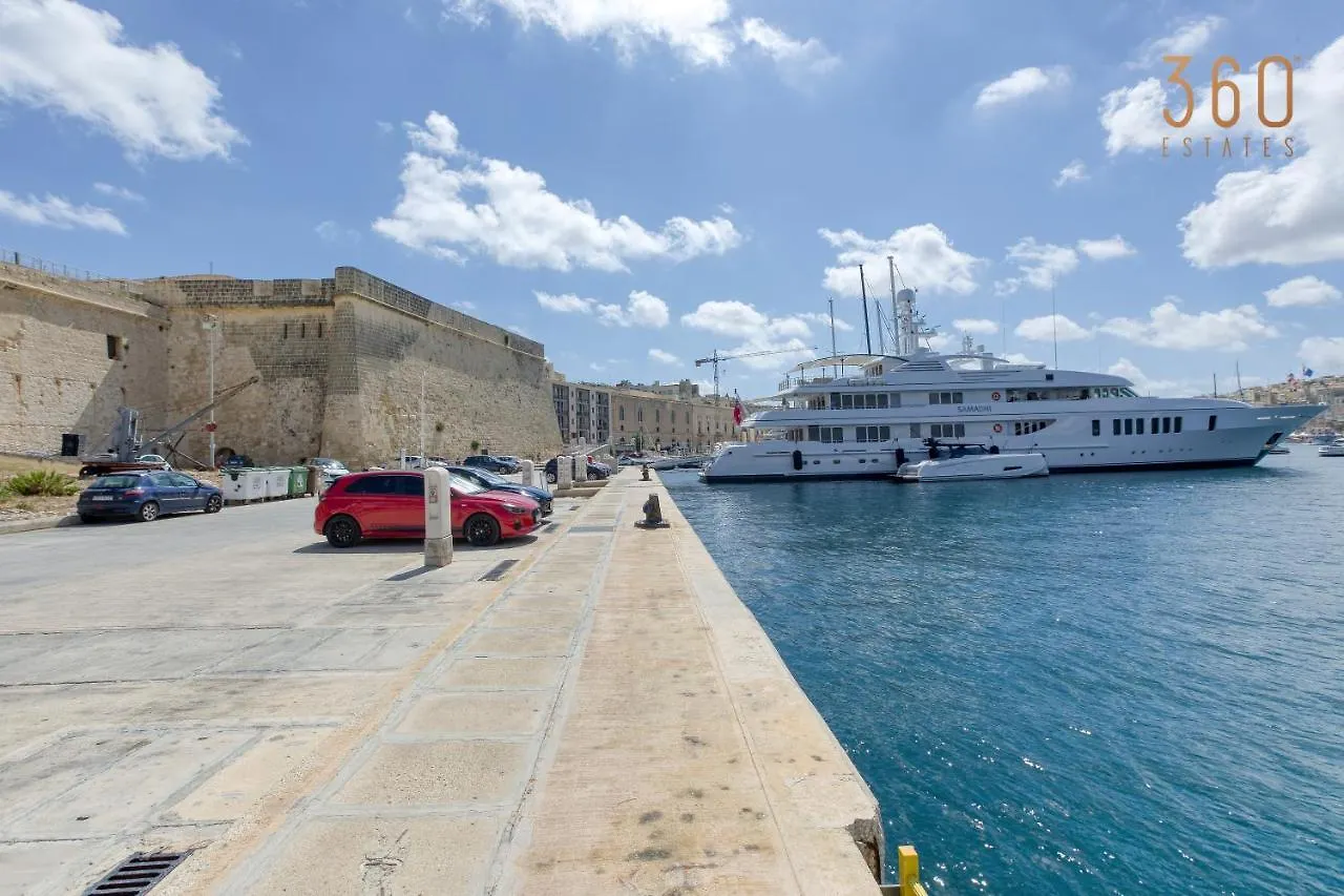 Beautiful, Spacious 3Br Home With Beautiful Views By 360 Estates Birgu Apartment